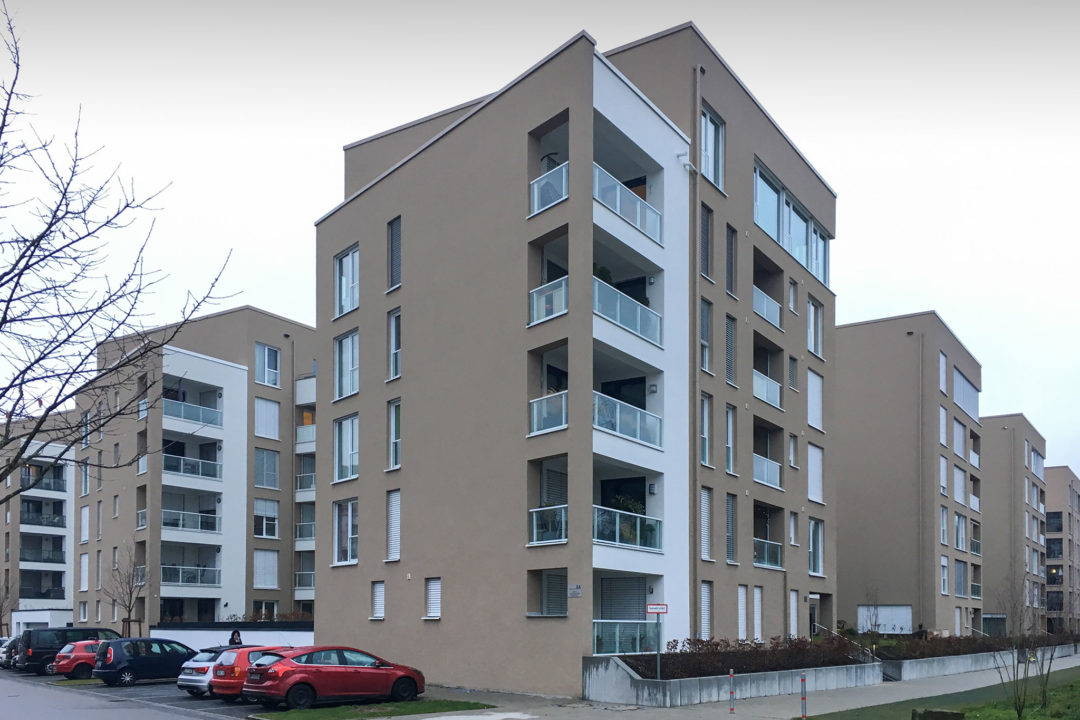 Mehrfamilienhaus Luisenstraße im CityPark Karlsruhe