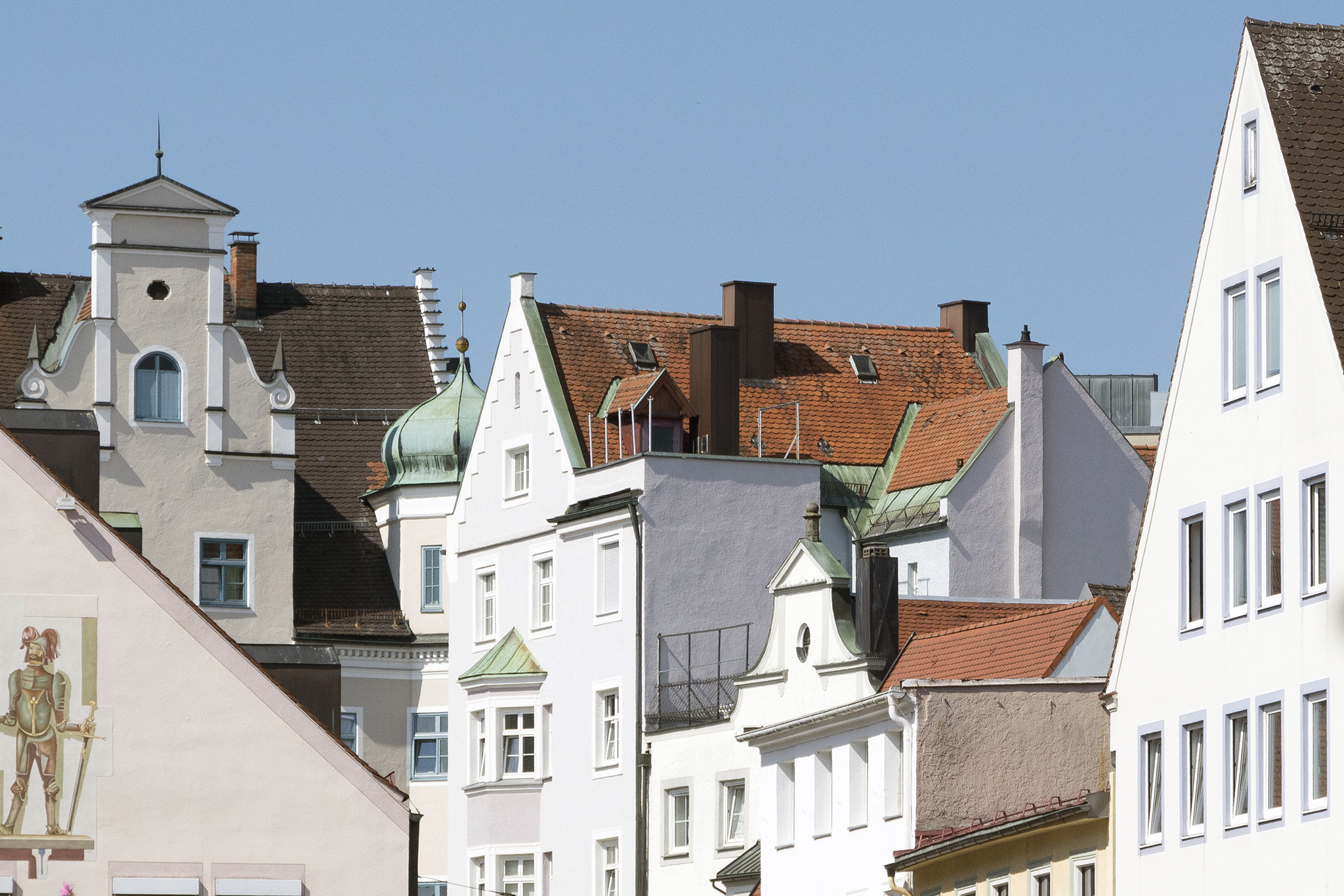 Giebel- und Dachensemble der Stadt Kempten